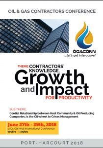 Oil & gas contractors conference holds next month in Port Harcourt