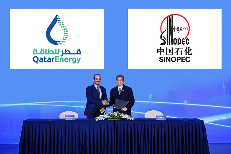 QatarEnergy Sinopec Sign Historic 27 Year LNG Supply Deal