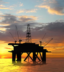 Rig offshore