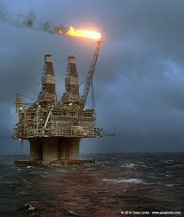 Offshore oil production rig