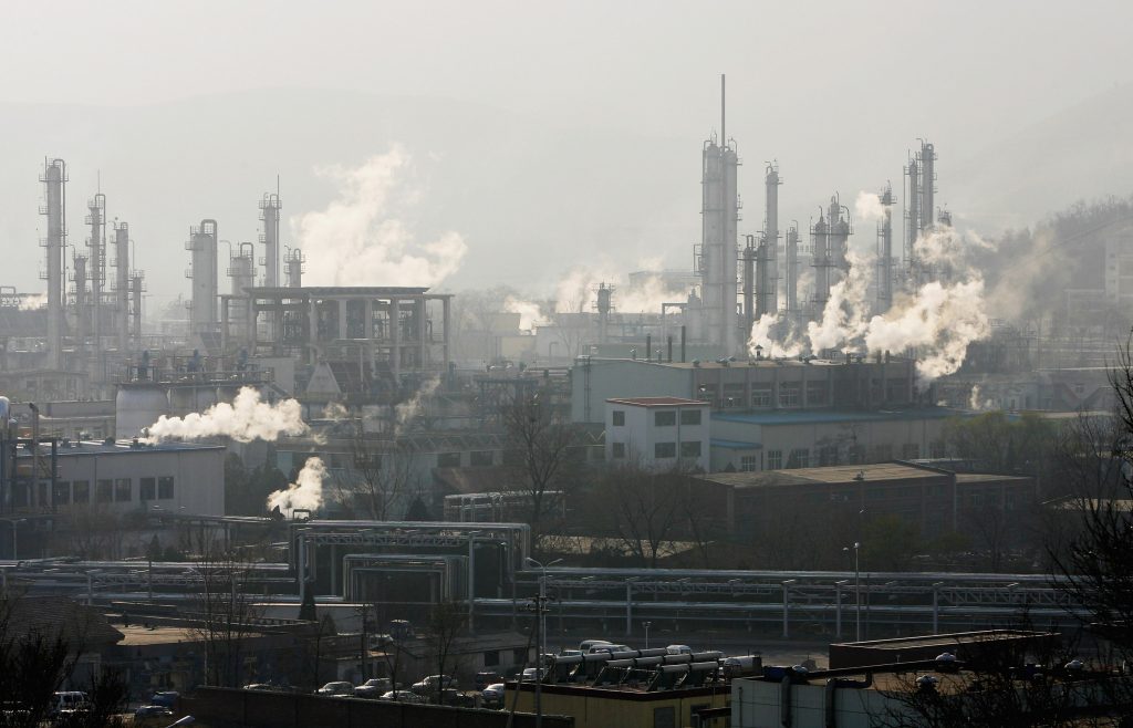 China Oct refinery output rises 9.2% from year ago to second-highest ever