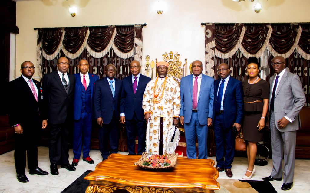 Photo: Aiteo team visits the King of Nembe