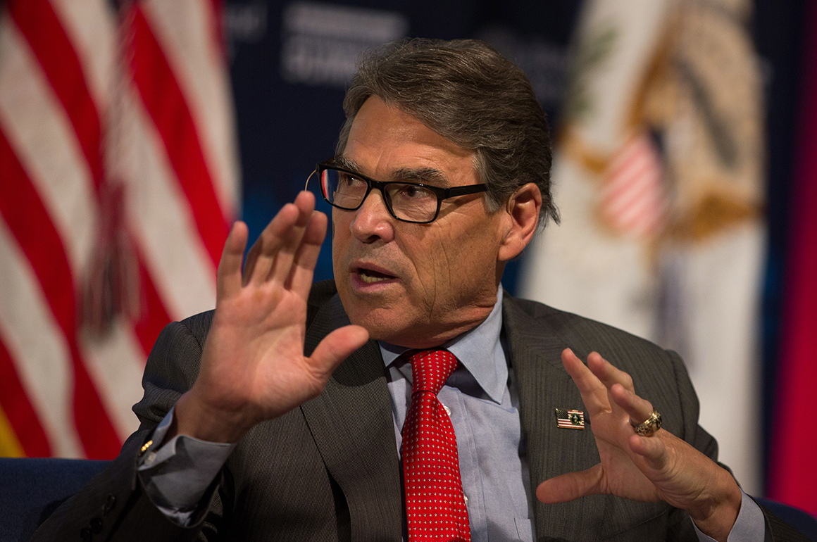 Perry To Leave Trump Admin This Year. Energy Secretary Rick Perry Has Told