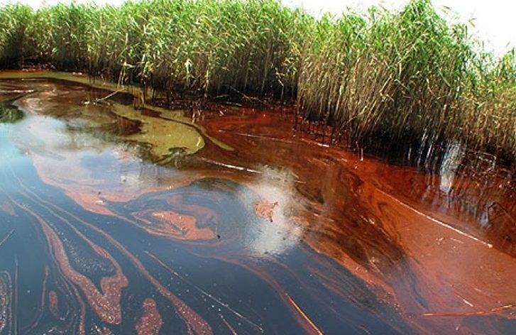 fracked oil spill community