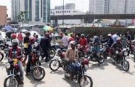 Lagos bans motorbike taxis from most roads