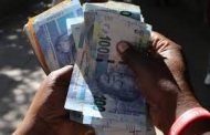 South African rand drops as power cuts continue
