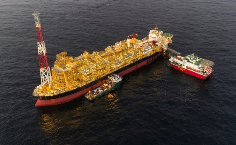 Eni celebrates sail away of FPSO to oil field offshore Africa