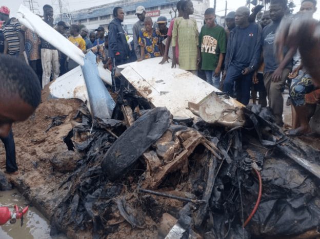 Helicopter crashes in Nigeria's commercial capital Lagos