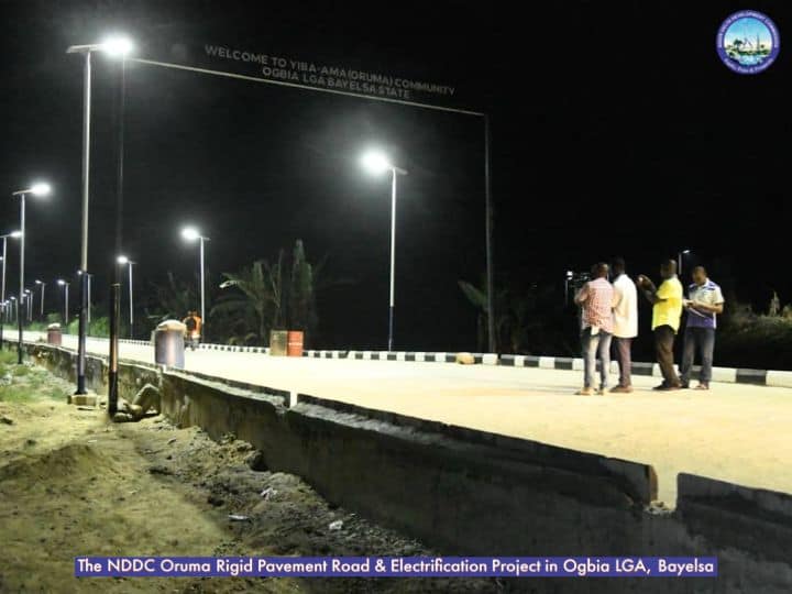 NDDC commissions major link road in Bayelsa