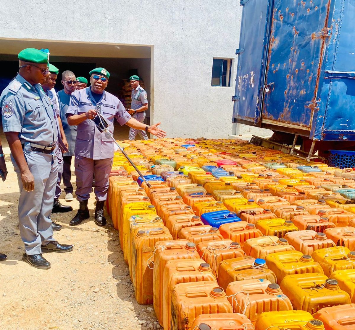 Customs Intercepts 36,875 Litres Of Cameroon Bound PMS