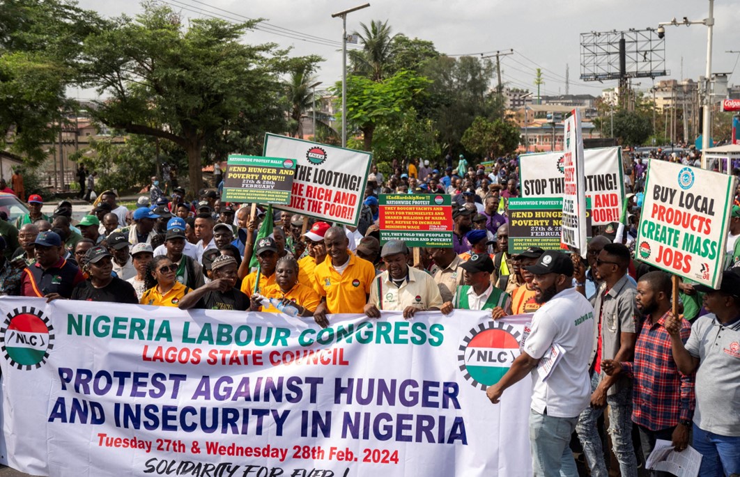 Nigeria Security Forces Deploy As Protests Loom