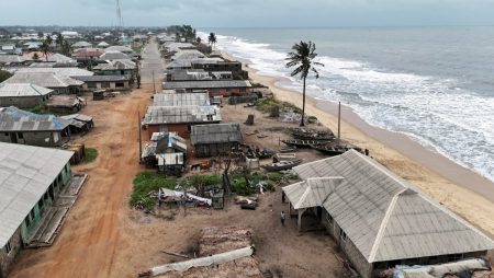 Coastal surges sweep away Nigeria coastal community