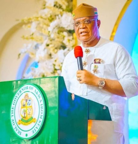 Gov Eno unveils N1.39trn ‘people’s budget’ for 2026