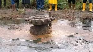 Crude oil from Well 14 blowout engulfs Ogoni community