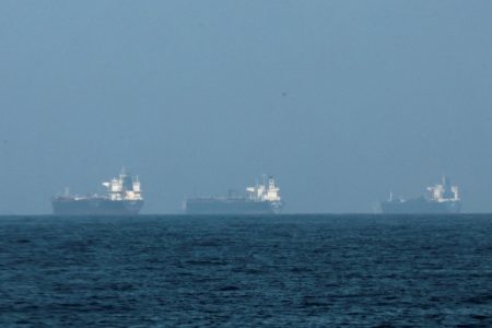 Gulf shipping crisis deepens as tankers stranded for fifth day, US sinks Iranian warship