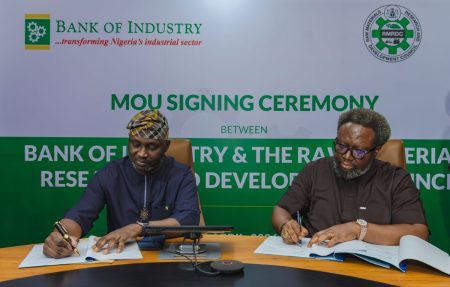 Bank of Industry signs strategic partnership with RMRDC to foster agric value-chain growth