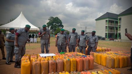Customs Operation Whirlwind auctions 14,875 litres of seized PMS