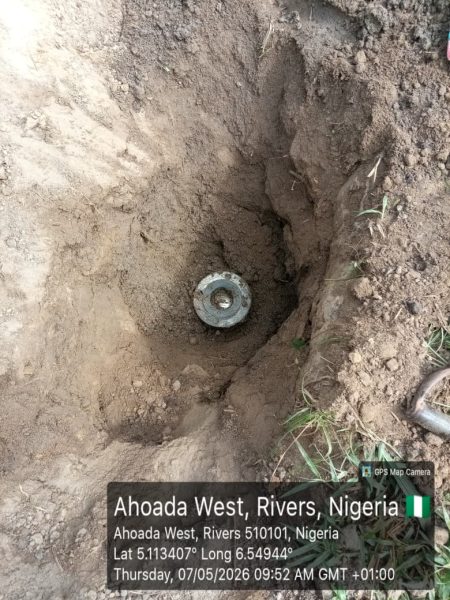 Illegal crude oil tapping point discovered on Oando pipeline in Rivers