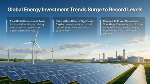 Global energy investment to reach $3.4tn as renewables gain ground