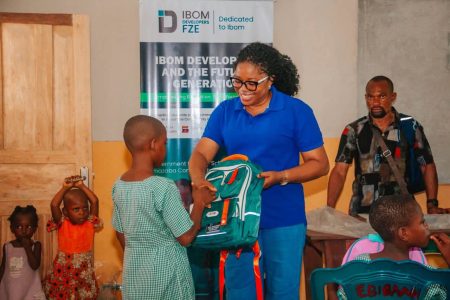 Ibom FZE supports host community pupils, education