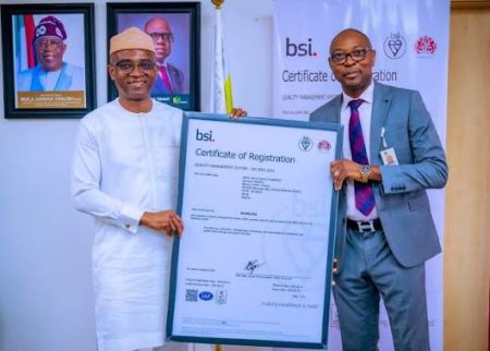 NNPC gas subsidiary earns ISO certification, targets global competitiveness