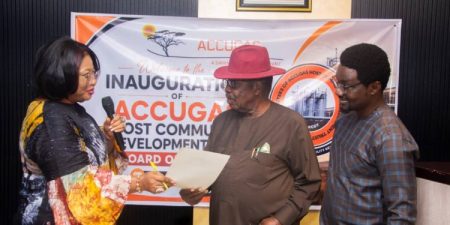 Accugas inaugurates HCDT board of trustees